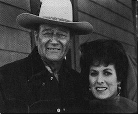 John Wayne and Maureen O'Hara - in Big Jake
